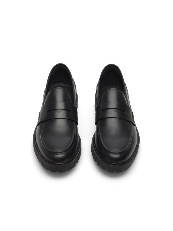 Les Deux - Thactcher Leather Penny Loafer