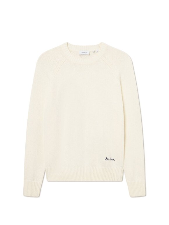 Les Deux - Brad Roundneck knit Ivory