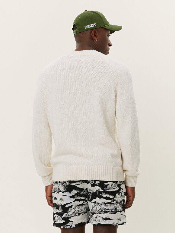 Les Deux - Brad Roundneck knit Ivory