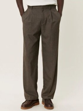 Les Deux - Reece Pleated Check Suit Pants