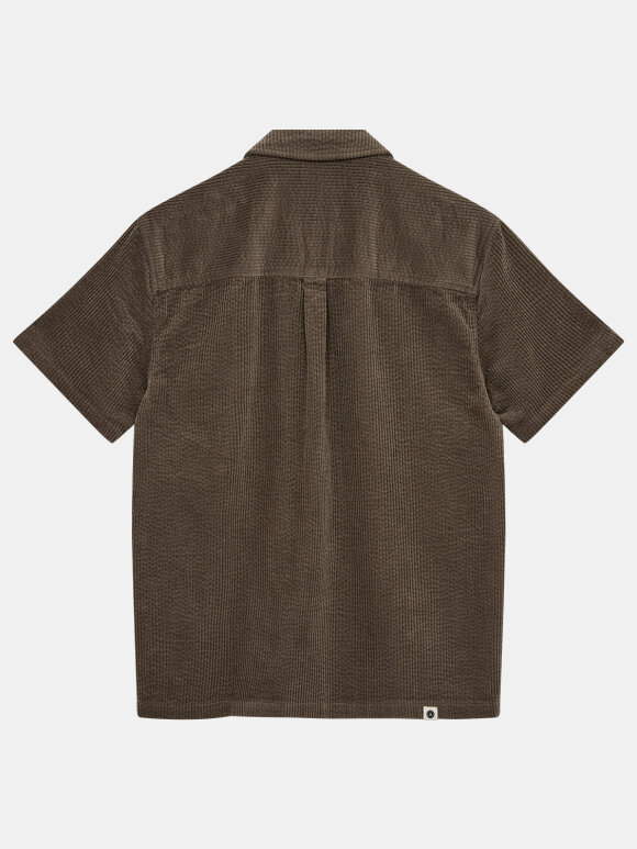 Anerkjendt - AKTheo Corduroy S/S shirt deep