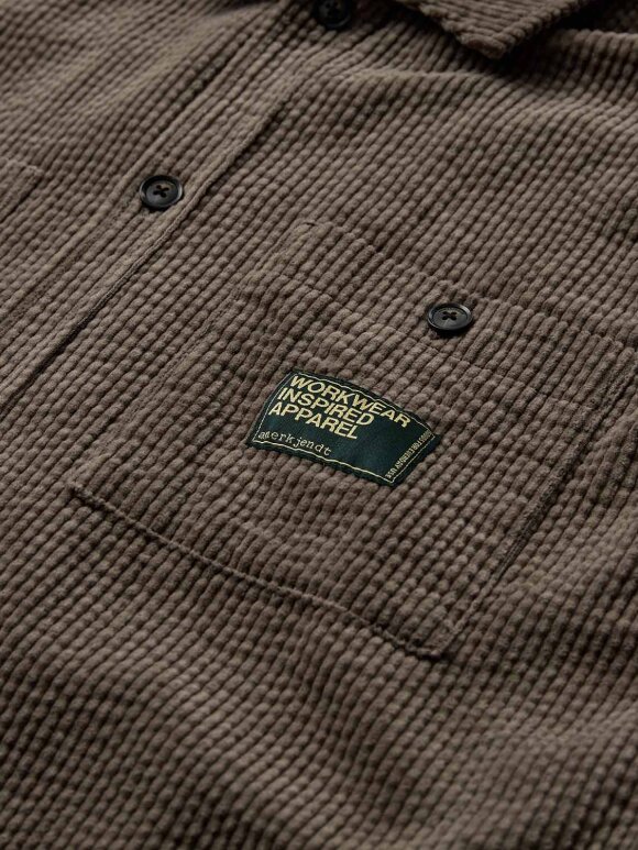 Anerkjendt - AKTheo Corduroy S/S shirt deep