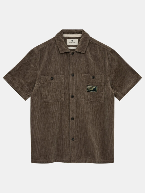 Anerkjendt - AKTheo Corduroy S/S shirt deep