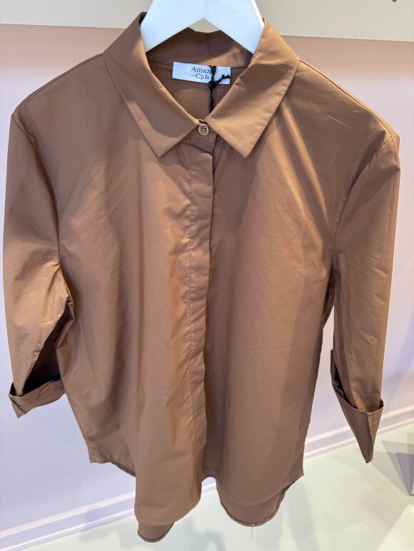 Amaze Cph - Norma Shirt Light Brown