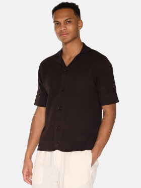 Minimum - Mason Crochet polo shirt 4177