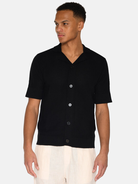 Minimum - Mason Crochet polo shirt 4177