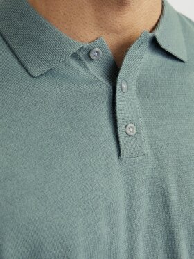 Royal Denim Division - RDDColin Knit polo Stormy Sea