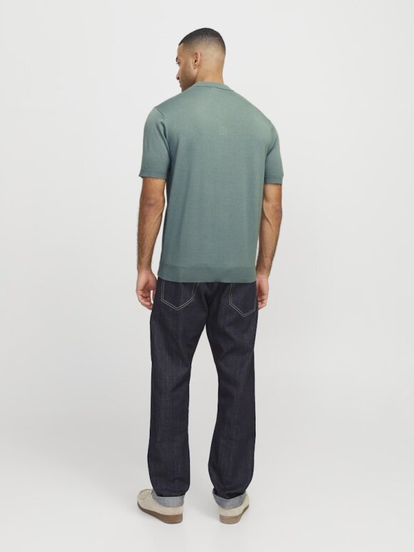 Royal Denim Division - RDDColin Knit polo Stormy Sea