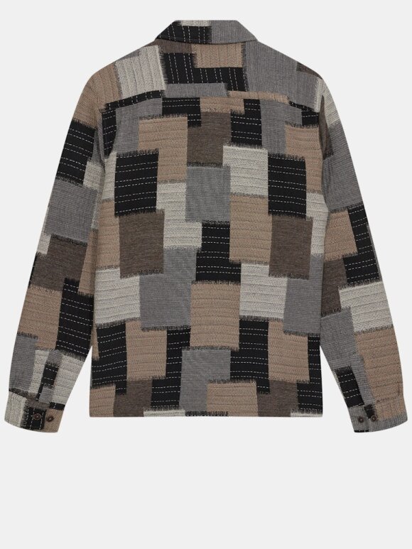 Anerkjendt - AKoscar Patchwork overshirt