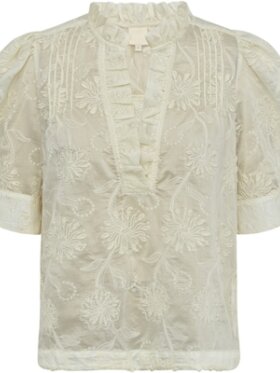 Gossia - AmarGO Lace Blouse Creme