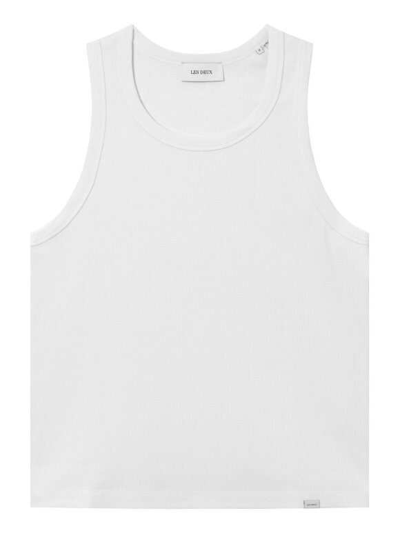 Les Deux - Arthur Tank Top White