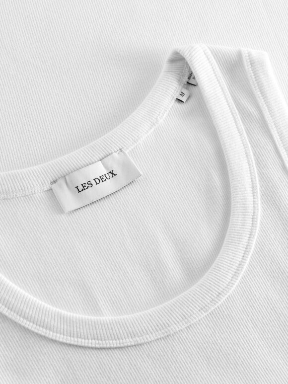 Les Deux - Arthur Tank Top White