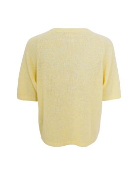 Black Colour - BCDell Knit Jumper Yellow