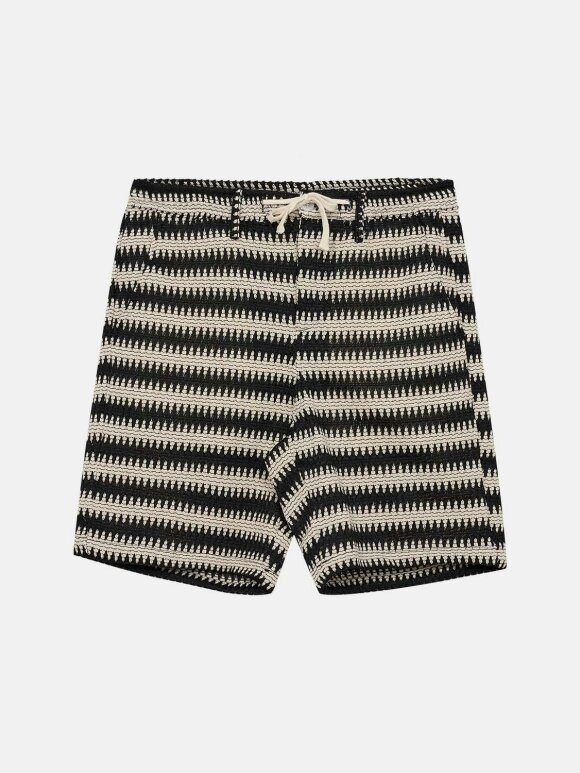 Anerkjendt - AkJan Struc Stripe Shorts