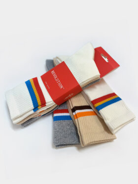 Revolution - Jaquard Crew Sock 3Pack