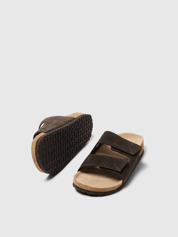 Selected - SLHBastian Suede strap slider