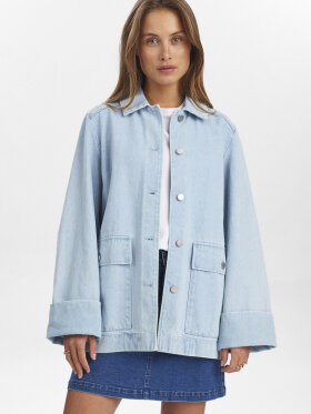 Numph - NULunea Denim Jacket light blue