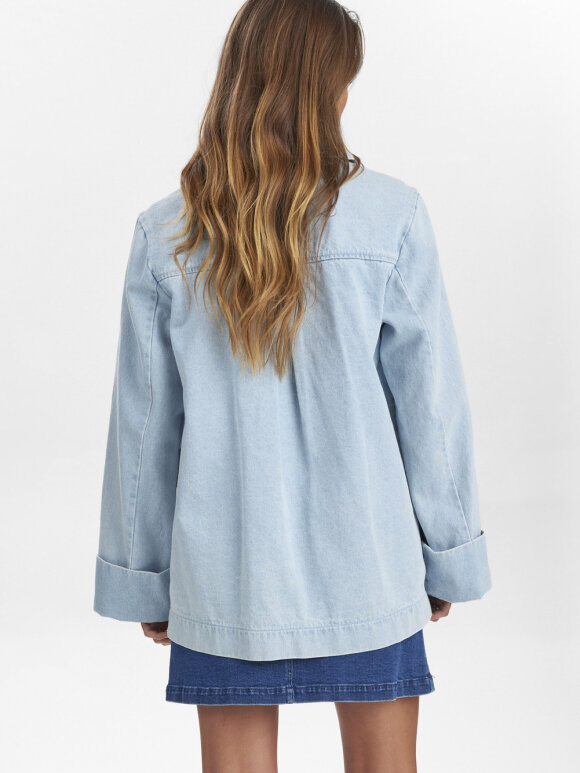 Numph - NULunea Denim Jacket light blue