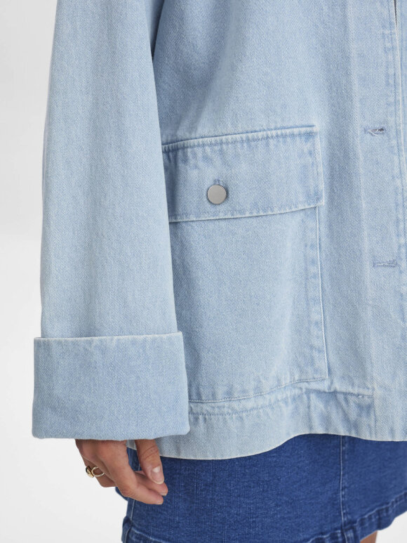 Numph - NULunea Denim Jacket light blue