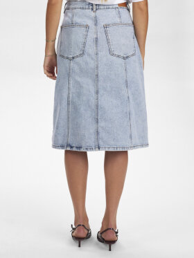 Numph - NUToronto Midi Skirt Light blu