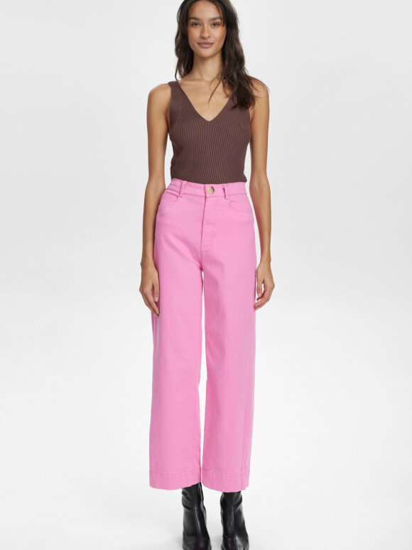 Numph - NULulu Pants Cropped pink